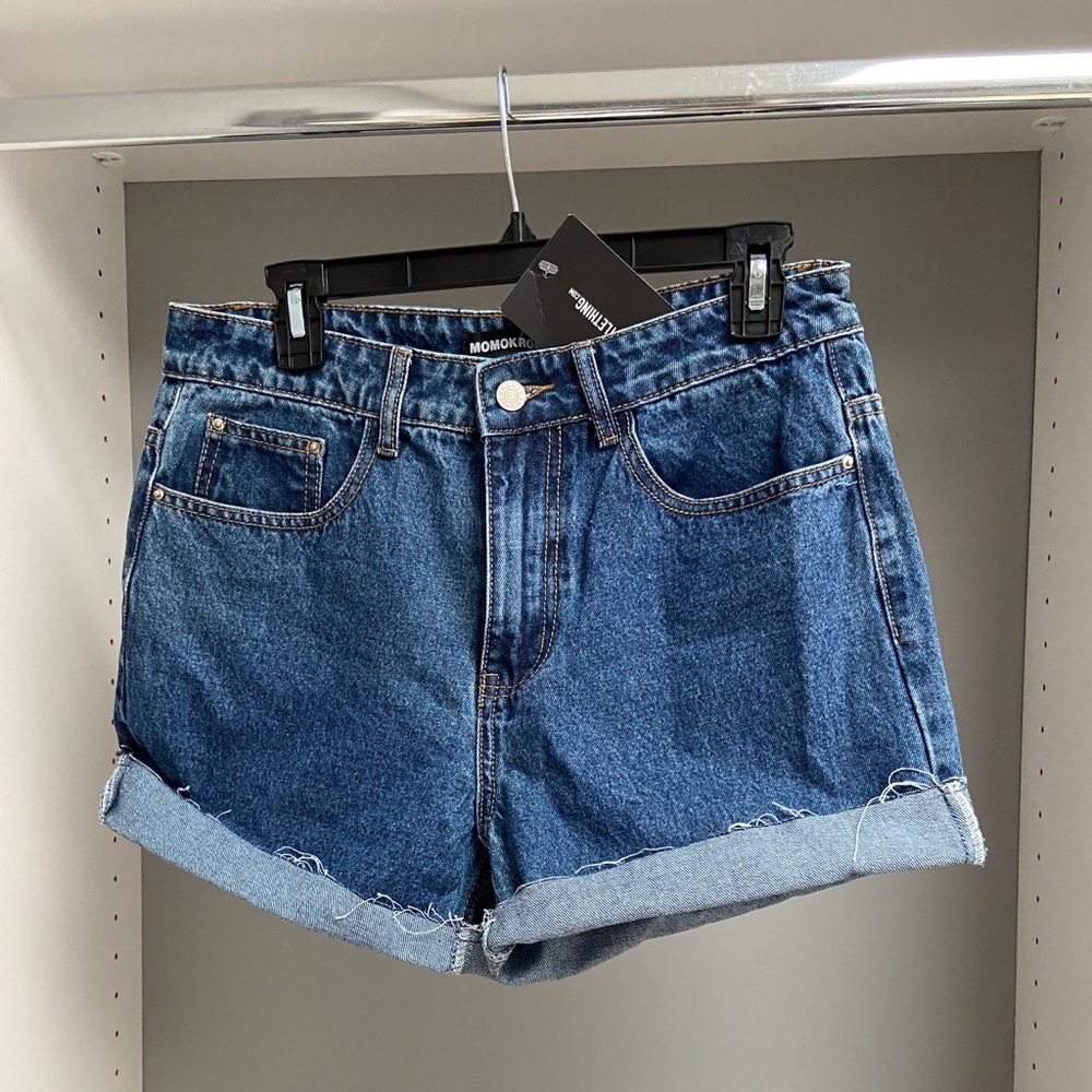 Pretty Little Thing Denim Shorts Size 8